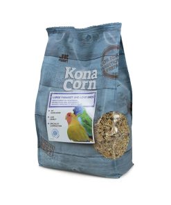 Konacorn-Futter für Großsittiche und Turteltauben.