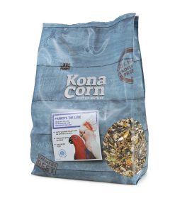 Luxuriöses Papageienfutter von KonaCorn.