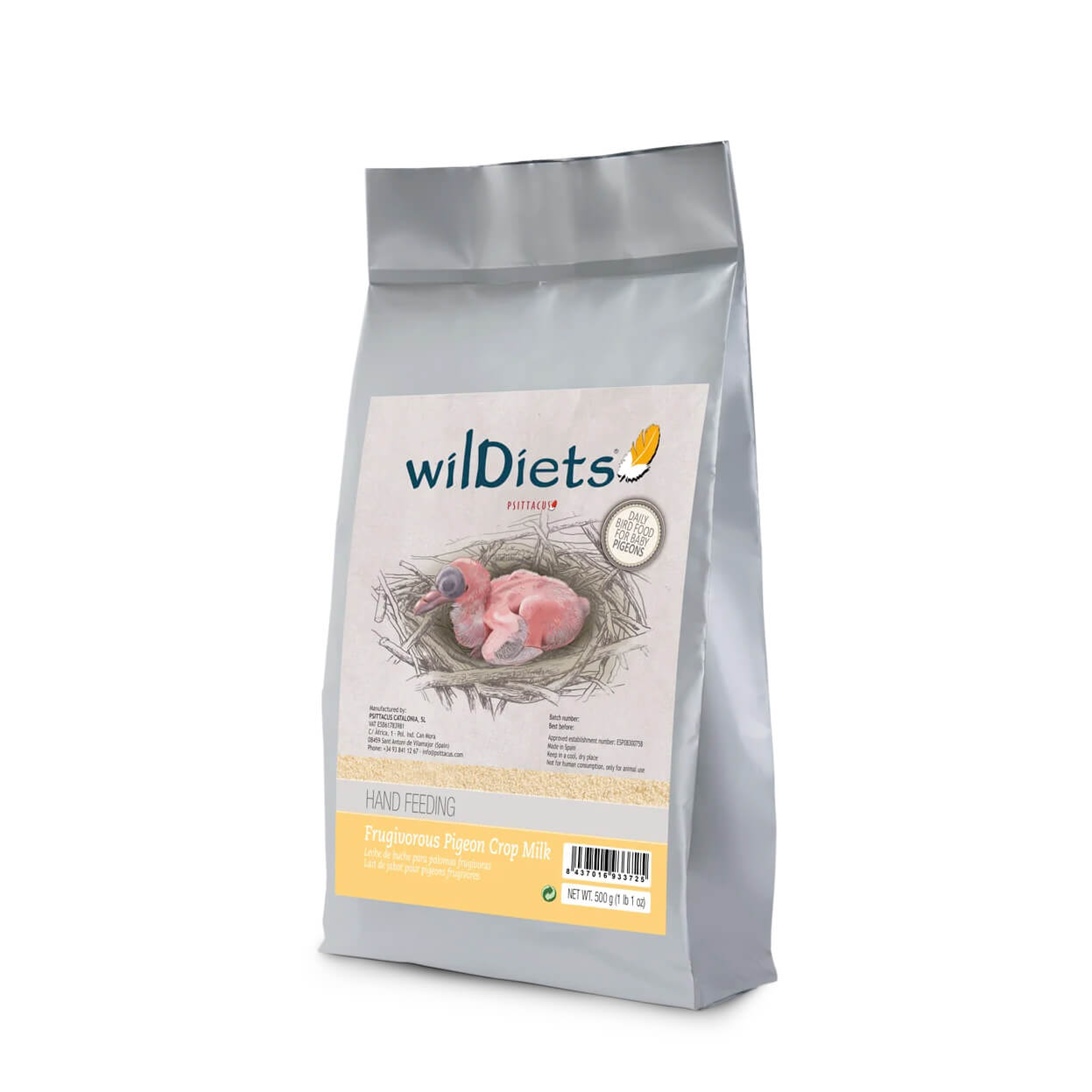 WilDiets Frugivorous Pigeon Crop Milk 500 gr